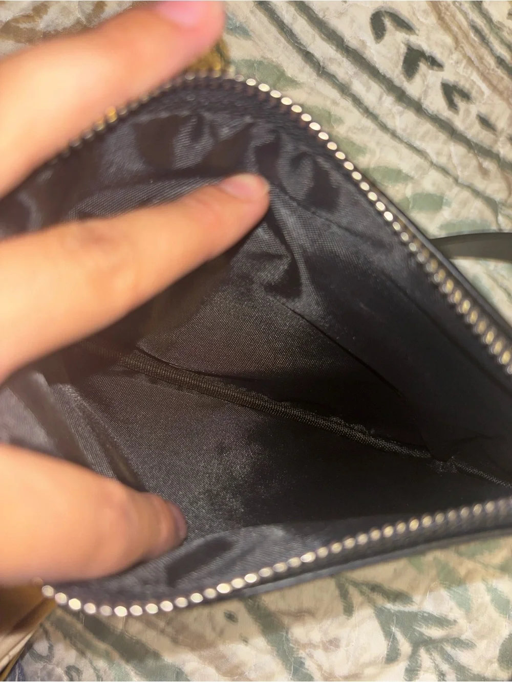 Calvin Klein Black Leather belt Bag